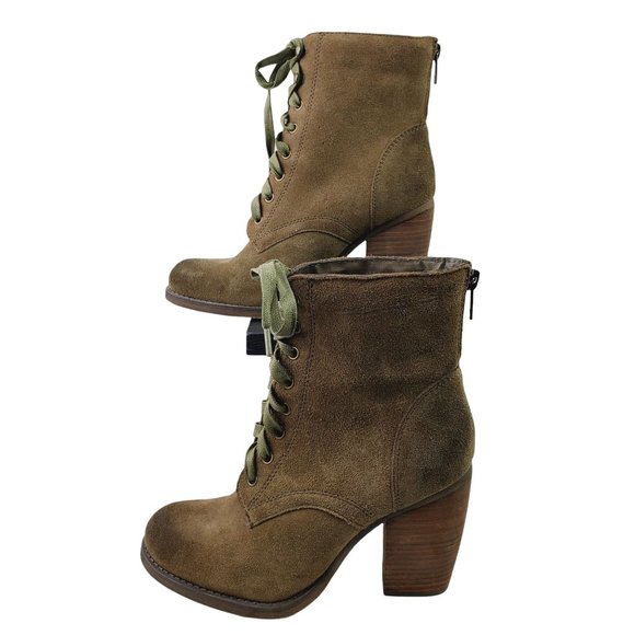 Sbicca Vtg Collection Bridge Suede Zip Ankle Boots 6.5 - Picture 3 of 12